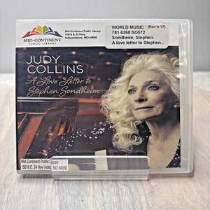 A Love Letter to Stephen Sondheim by Collins, Judy (CD, 2017)